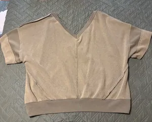 Olive Green Shirt Tan Size M thumbnail 2