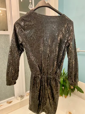 Hancy Sequin Romper Black Size L thumbnail 2