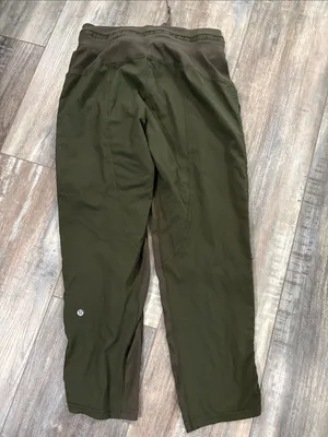 Lululemon Dance Studio Mid-Rise Pants Army Green size 6 thumbnail 5