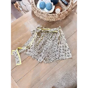 Roberto‎ Cavalli Silk Leopard Print Shorts Women Brown IT 44 US 8 thumbnail 5