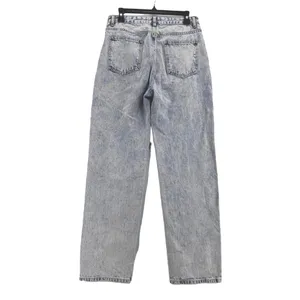 Edikted Blue Jeans Straight leg mom's jeans High rise crossover front size M thumbnail 3