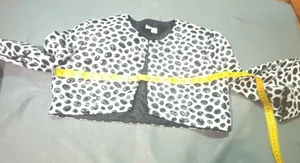 AGB Black Velvet and Animal Print Dress size 8 with Matching Bolero Jacket Size thumbnail 16
