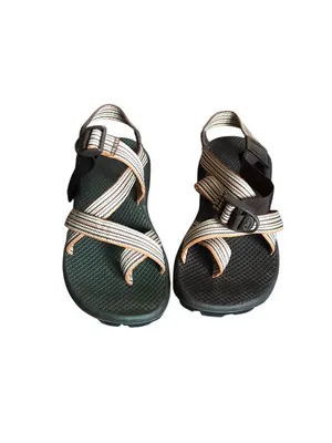 Chacos Brown and Orange Sandals thumbnail 4