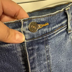 Vintage Y2K Jordache Denim Mini Skirt Blue Jean Skirt Women’s Size 14 Approx thumbnail 3