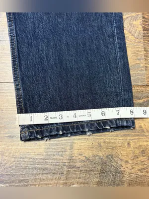 NEW Ariat Jeans Tomboy Straight Ultra High-Rise Women's 27 Button Fly Distress thumbnail 4