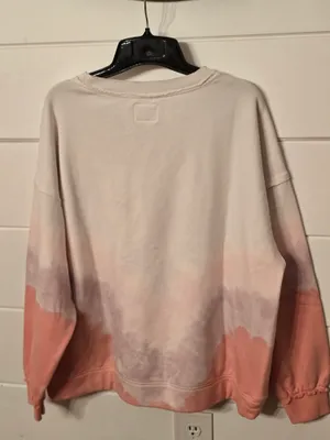 FP Movement by Free People Brand New With Tags Pink Tie-Dye Sweatshirt Small thumbnail 10