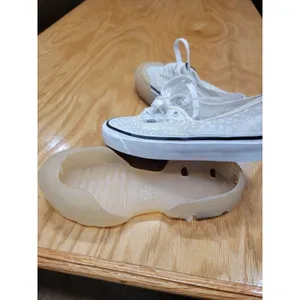 Vans Authentic Skate Athletic Shoes Women's 7.5 White Lace Up Modular Dots S10 thumbnail 7