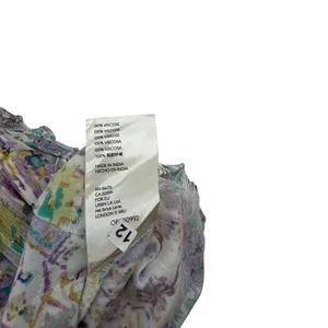 Anthropologie‎ Odetta Embroidered Boho Peasant Top Lavender Petite MP NWT thumbnail 14
