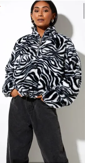 Motel Rocks Zebra Jacket thumbnail 1