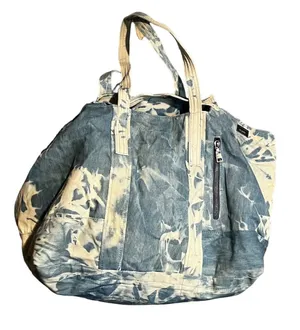 Steve Madden Darla Tie-Dye Travel Carry On Weekender Tote Bag Blue Unisex thumbnail 1