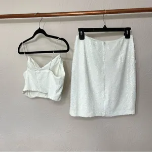 B. Smart White Sequin Ensemble thumbnail 3