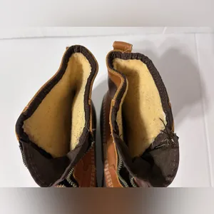 L.L. Bean leather rain winter Duck boots men size 9 M/ GM- Women size 10 M thumbnail 8
