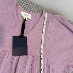 NWT Tuckernuck Pomander Place Lavender Gauze Millie Dress Pockets Size Large thumbnail 11