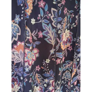 Connected Apparel Purple Floral Sleeveless Chiffon Pullover Lined Dress Size 16 thumbnail 11