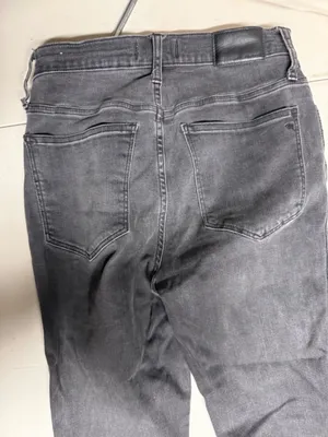 Madewell High Rise Skinny Jeans in Dark gray Button Fly Size 27 GUC thumbnail 5