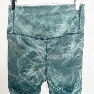 Nike Power Pocket Hyper Mesh Mint Tulle Training High Rise Tight thumbnail 8