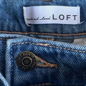 LOFT Wide Leg Jeans Medium Wash Belted High Rise Denim Trousers Size 10/30 thumbnail 4
