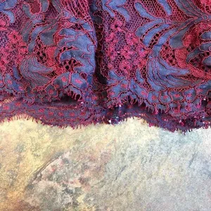 Francesca’s Blue Red Floral Lace Women’s Sleeveless Dress Size Large thumbnail 11