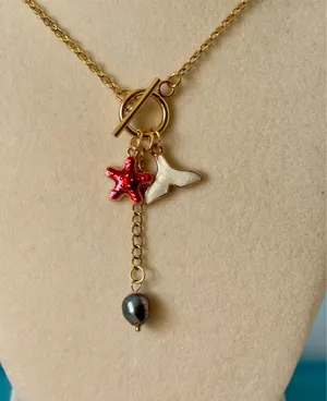 Mermaid Necklace 🧜‍♀️ Gold thumbnail 7