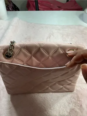 kate spade Quilted Shoulder Bag in Blush Pink with Gold Chain thumbnail 7