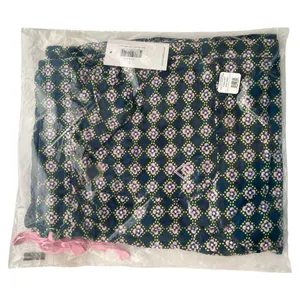 Vera Bradley Blue Kaleidoscope Medallions Print Tie Waist Pants, XL thumbnail 11