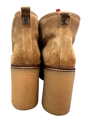 Sam Edelman Shaw Boots Women 9 Sandstone Suede Faux Fur Platform NIB $180 thumbnail 9