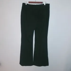 Jennifer Lopez 16R 36x33 Black Flare Dress Pants Plus - Funeral thumbnail 2