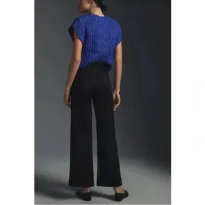 Anthropologie Maeve Colette black stretch pants sz 30 thumbnail 3