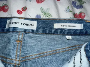 Aritzia Denim Skirt thumbnail 2