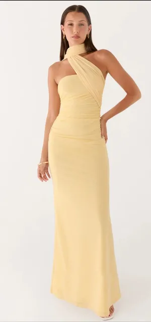Peppermayo Dress Maxi Yellow thumbnail 1