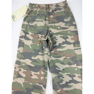 No Boundaries Women's XXS 00 Camo Cargo Wide Leg High Rise Pants NWT thumbnail 16