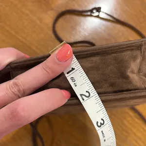 Vintage Brown Suede Mini Shoulder Bag thumbnail 8