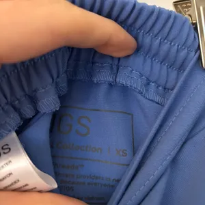 FIGS Yola Skinny Scrub Pant Ceil Blue XS Nurse MD PA PT Healthcare Hospital thumbnail 9