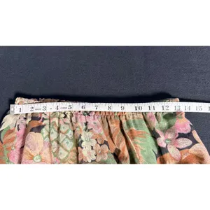 Vintage 80s Lady Carol Tropical Floral 2 Piece Skirt Set USA Size 10 small retro thumbnail 14