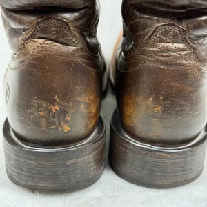 Ariat Circuit Patriot Weathered Tan Leather Square Toe‎ Boots 7B Heritage thumbnail 9