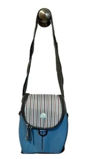 Blue Striped Igloo Insulated Lunch Bag thumbnail 1