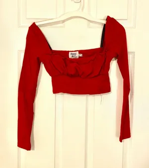 Princess Polly Long Sleeve Crop Top thumbnail 2