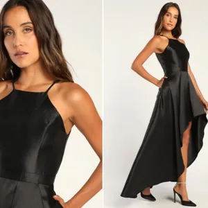 LULU's Prom Wedding Chic Special Event Modern Sexy High Low Hem Dress thumbnail 2