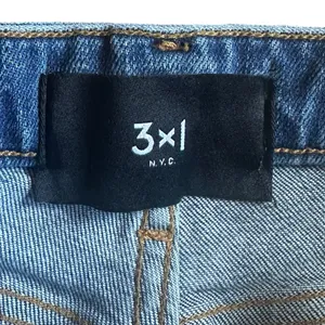 3x1 Empire Crop Flare High Waist Med Wash Blue Jeans Sz‎ 30 thumbnail 6