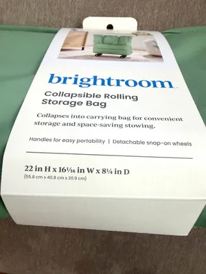 Brightroom collapsible rolling storage bag Green Size undefined thumbnail 7