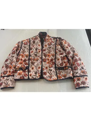 The Simply Southern Reversible Bomber Flower Autumn Boho XL thumbnail 3
