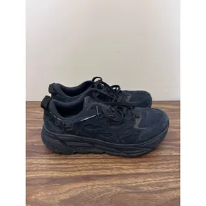 Hoka One One Clifton L Suede Black Sneakers 1122571 Womens 8.5 Mens 7.5 thumbnail 5