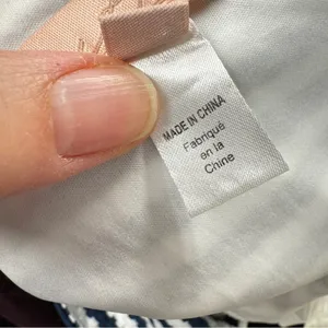 Hutch Blue White Striped Off Shoulder Asymmetrical Mini Dress Womens S Preppy thumbnail 7