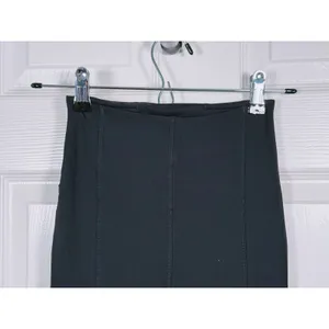 Lululemon In The Groove High Rise Flare Pant Size 2 Black Split Hem Athleisure thumbnail 4