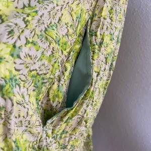Green Fairycore Milkmaid Dress Large Babydoll Feminine Romantic Cottagecore thumbnail 6