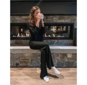 SKIMS Onyx Pajama Set thumbnail 2