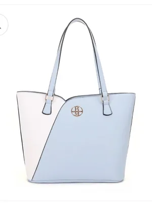 BADGLEY MISCHKA NEW YORK THE RAE LARGE TOTE with Matching Zip Wallet NWT thumbnail 1