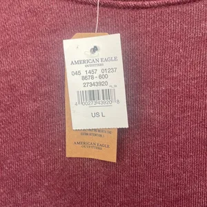 American eagle outfitters burgundy sweatshirt NEW!! Large thumbnail 5