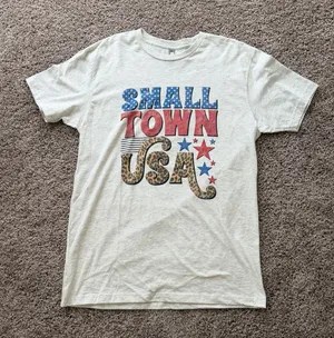 Next Level Graphic Tee “Small Town USA” thumbnail 1