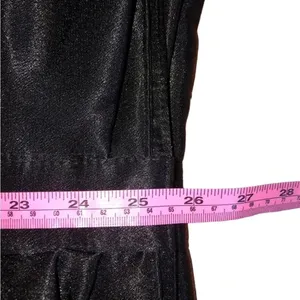 New Black satin formal coquette Bow purse evening bag. clutch classic black tie thumbnail 5